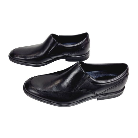 ROCKPORT Charles Road Plain toe Dress Shoes Men's Size US 13 Black New - Picture 8 of 15